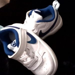 Little boy paw print Nikes